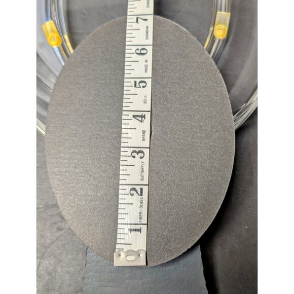 Home Beautiful Crystal Picture Frame 11.5x9.5" W. Germany Holds 5x7 Frosted READ - Picture 6 of 8